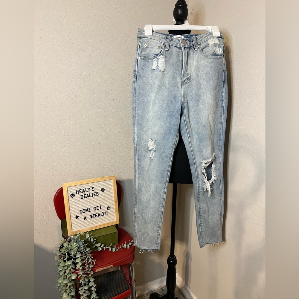 Superdown distressed jeans